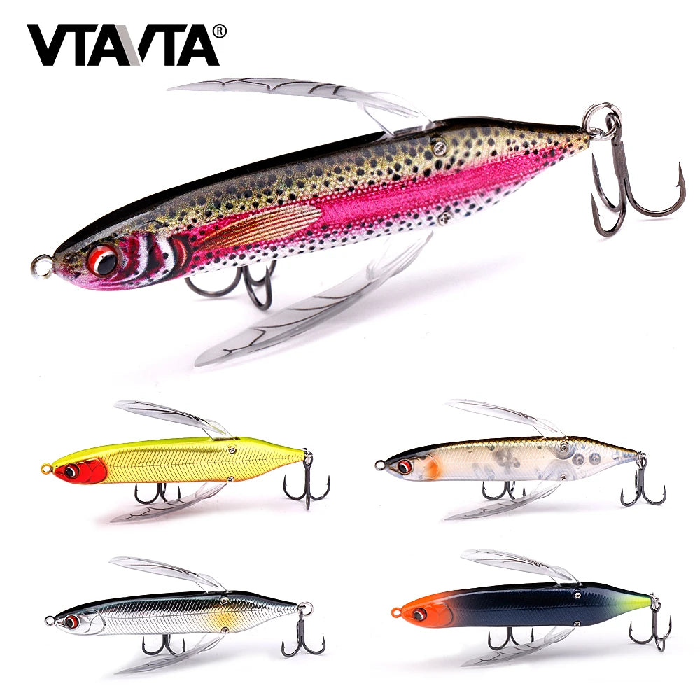 Topwater Dragonfly Popper Stickbait Lure