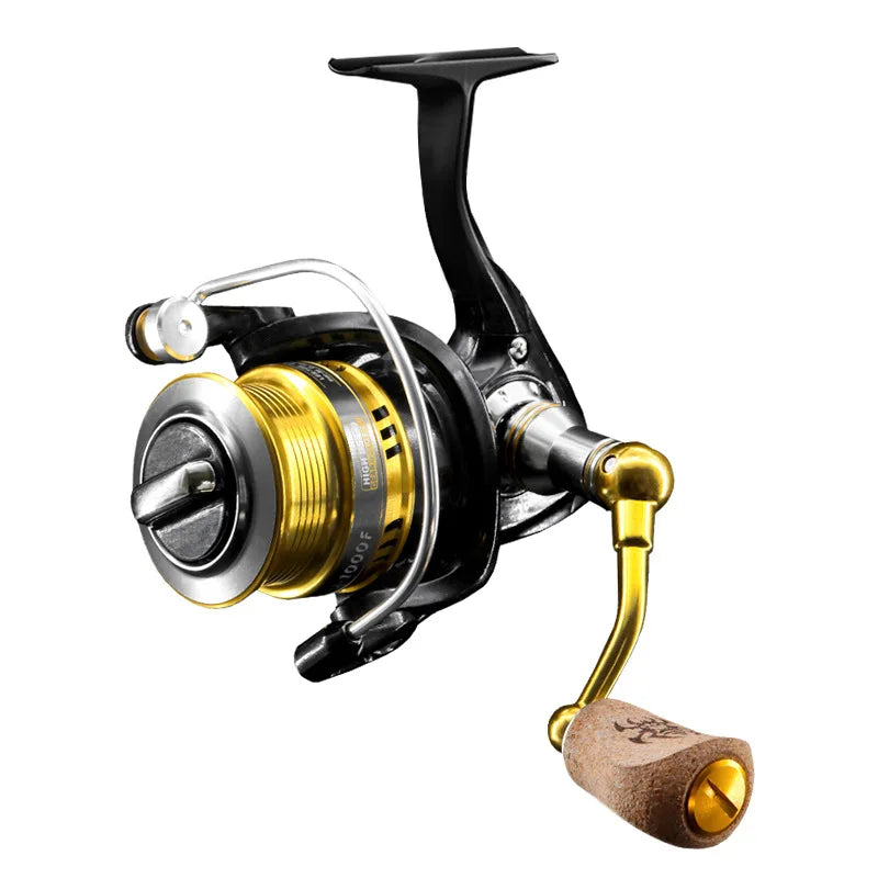 Graphite Body Spinning Reel for Bass Fishing
