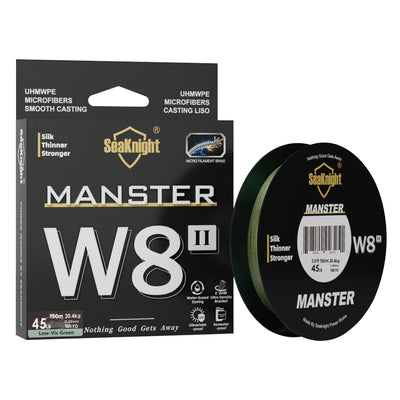 W8II Silicon Coated Braided Fishing Line