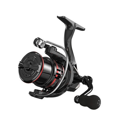 Interchangeable Spinning Reel with Double Rocker Handle