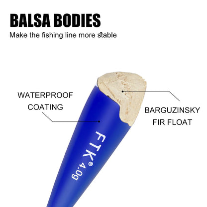 Light-Up Fir Fishing Floats for Carp