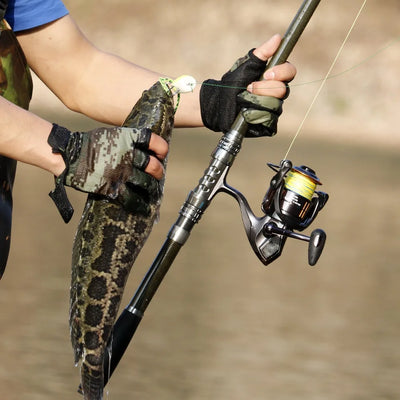Telescopic Carp Rod Set with Metal Reel
