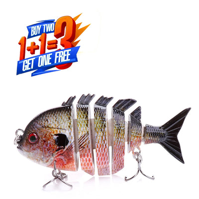 Jointed Swimbait Sinking Wobblers Fishing Set