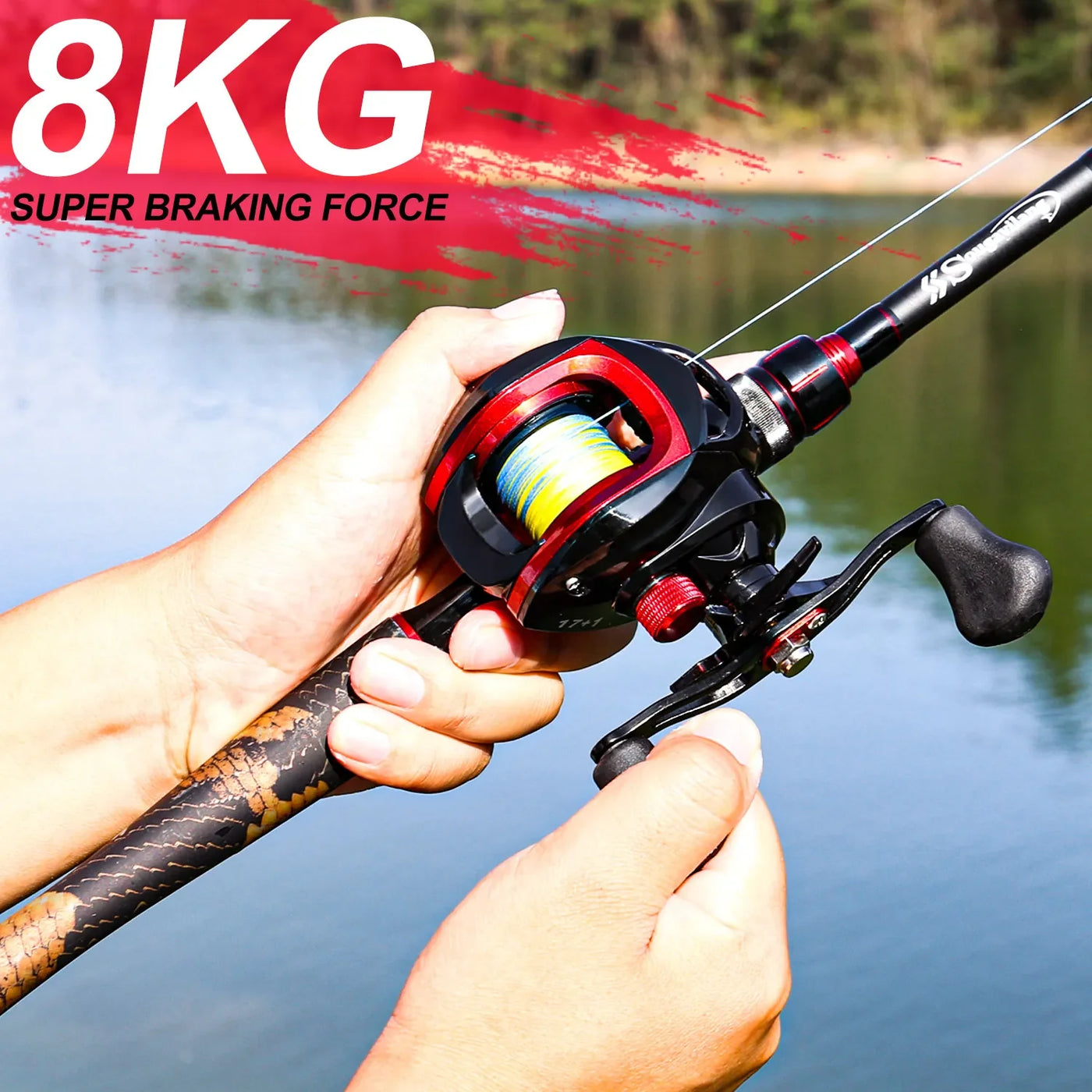 Portable Casting Combo with Rod and Reel