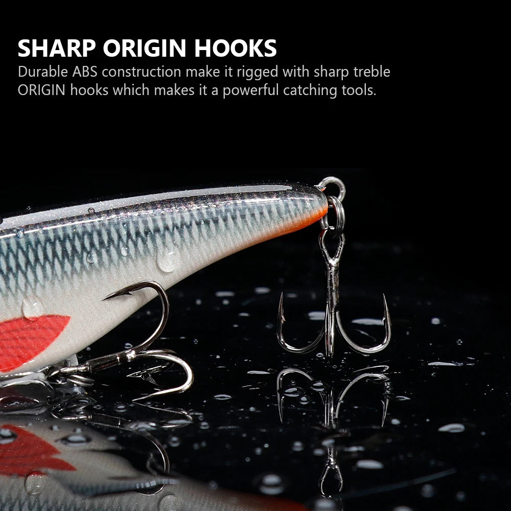 Slow Sinking Vib Wobbler for Pike and Perch