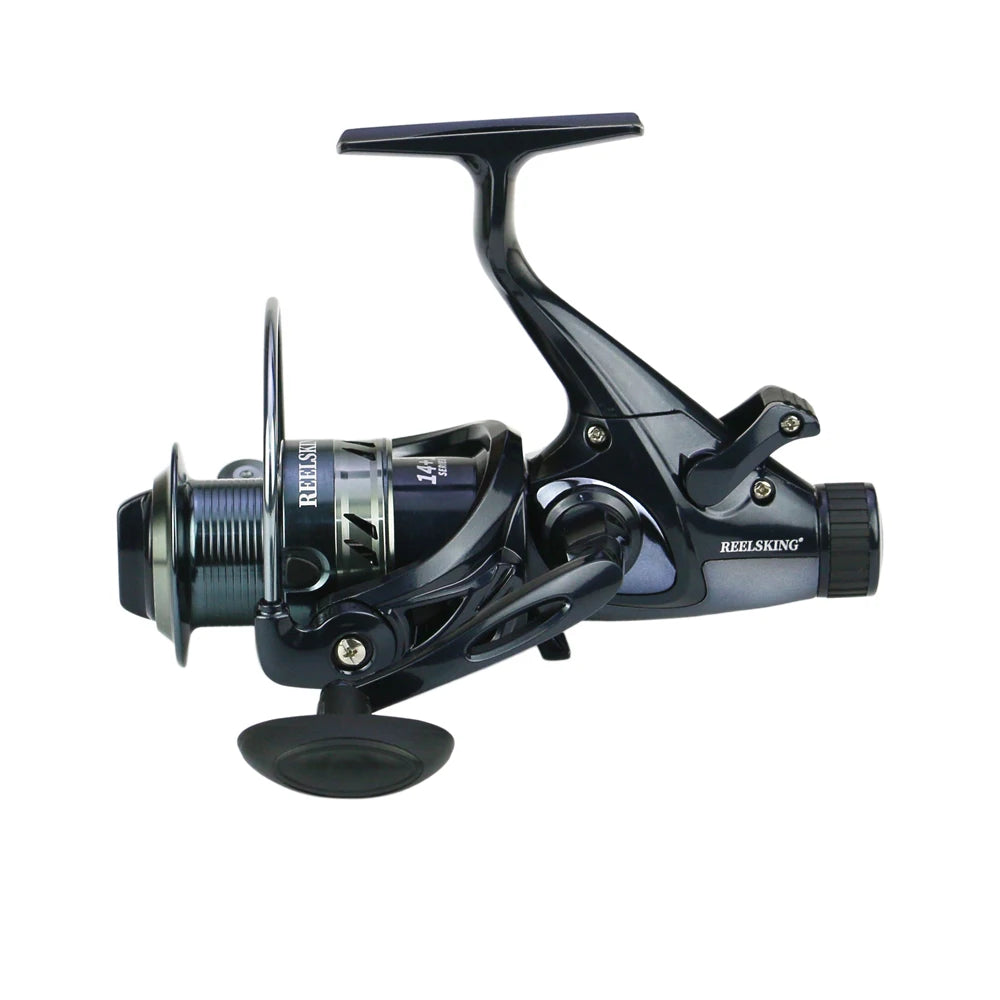Double Brake Carp Fishing Reel with High Drag Power
