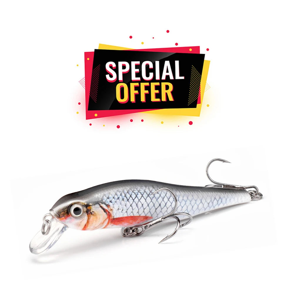 Floating Crazy Shrimp Soft Lures for Bass and Perch Fishing