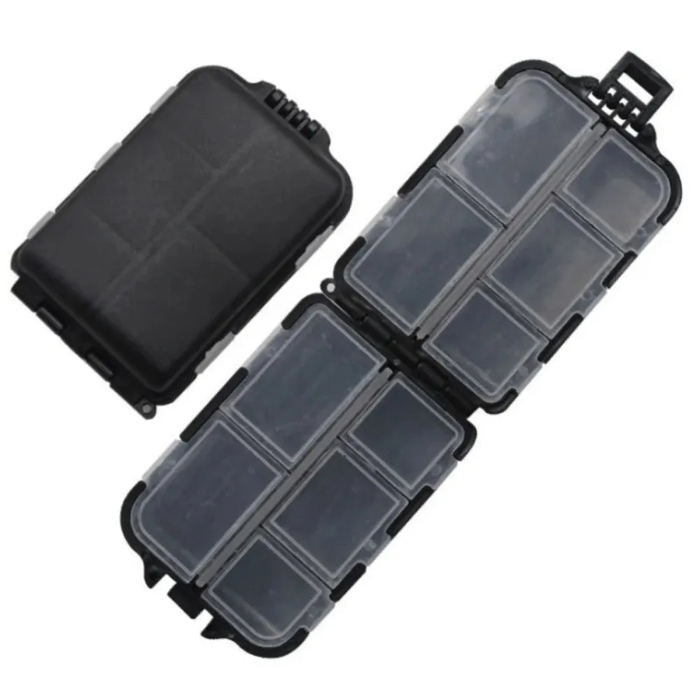 Mini Tackle Box with 10 Compartments