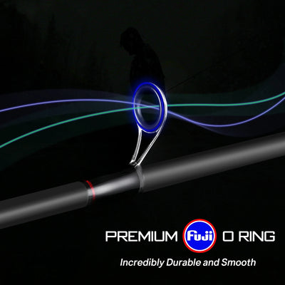 Kraken Series Spinning Casting Rod with FUJI Guides