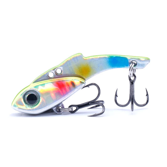 Metal VIB Spoon Jig Lure for Bass and Winter Fishing