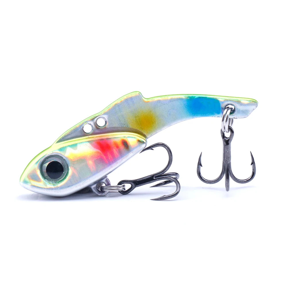 Metal VIB Spoon Jig Lure for Bass and Winter Fishing
