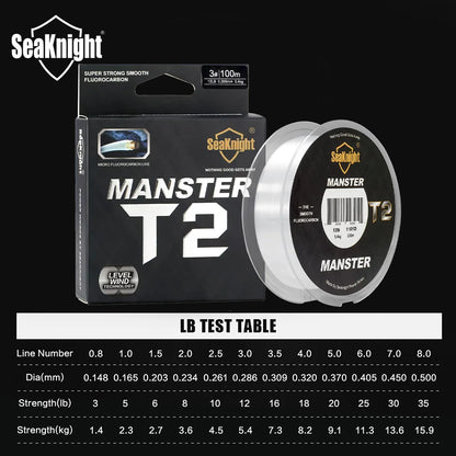 MANSTER T2 Fluorocarbon Sinking Line