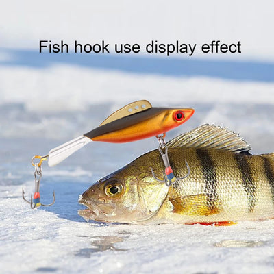 Diamond Eye Treble Hooks for Winter Fishing