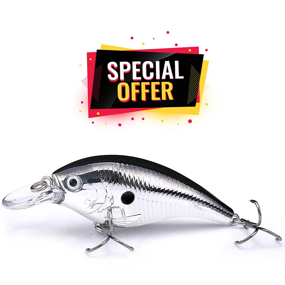 Floating Minnow Wobbler for Trout and Pike