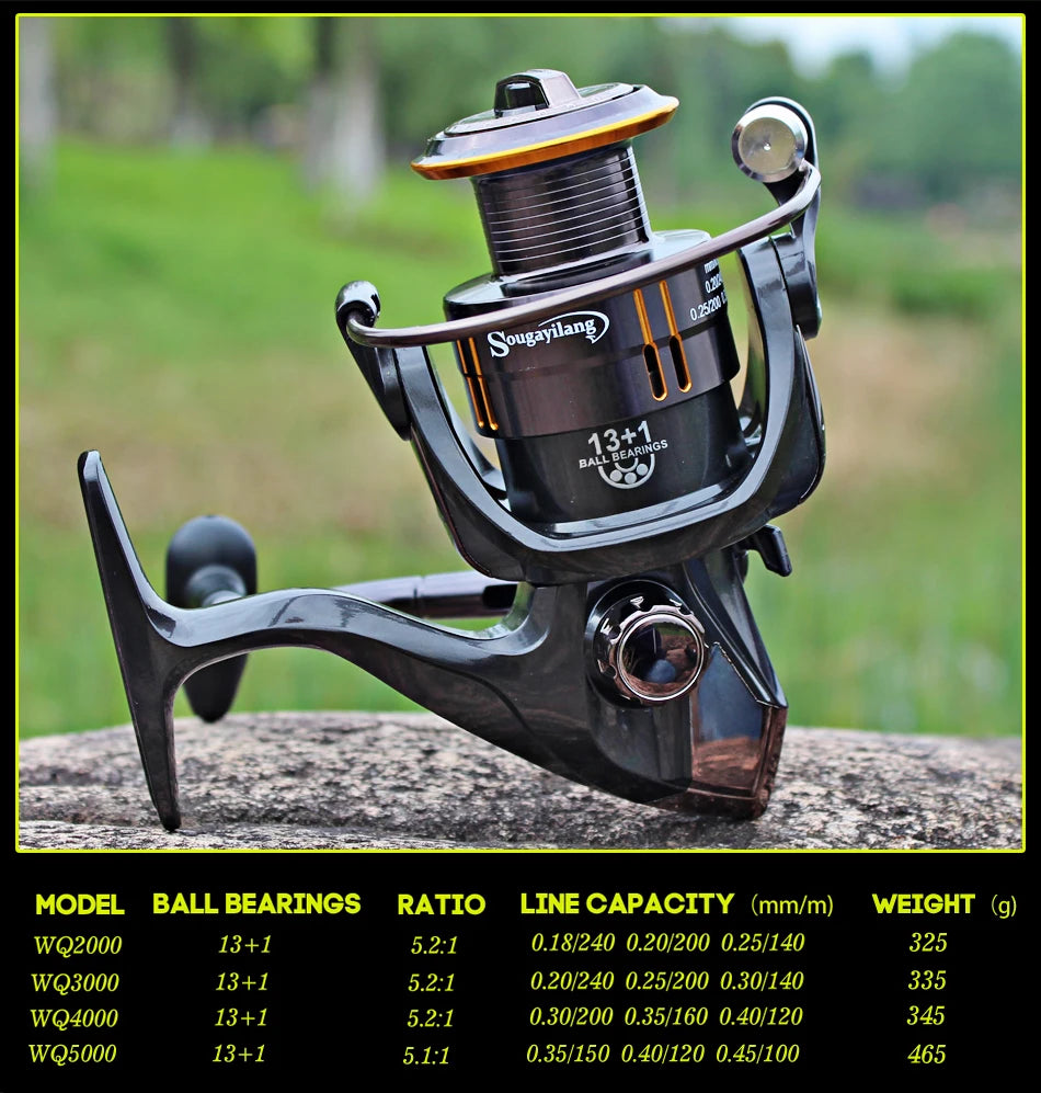 Telescopic Carp Rod Set with Metal Reel