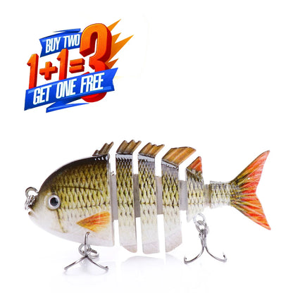 Jointed Swimbait Sinking Wobblers Fishing Set