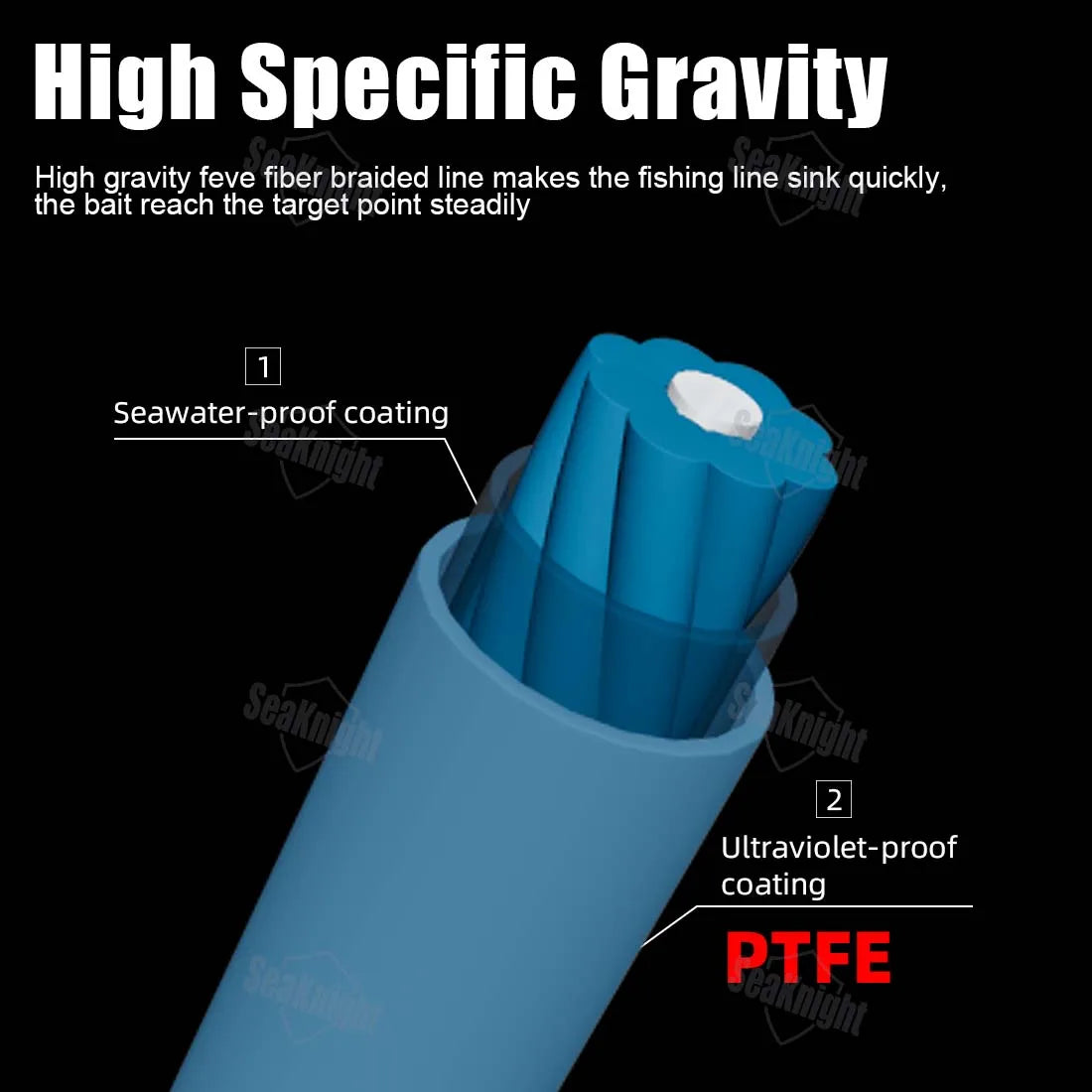 Gravitation G9II Sinking Saltwater Fishing Line
