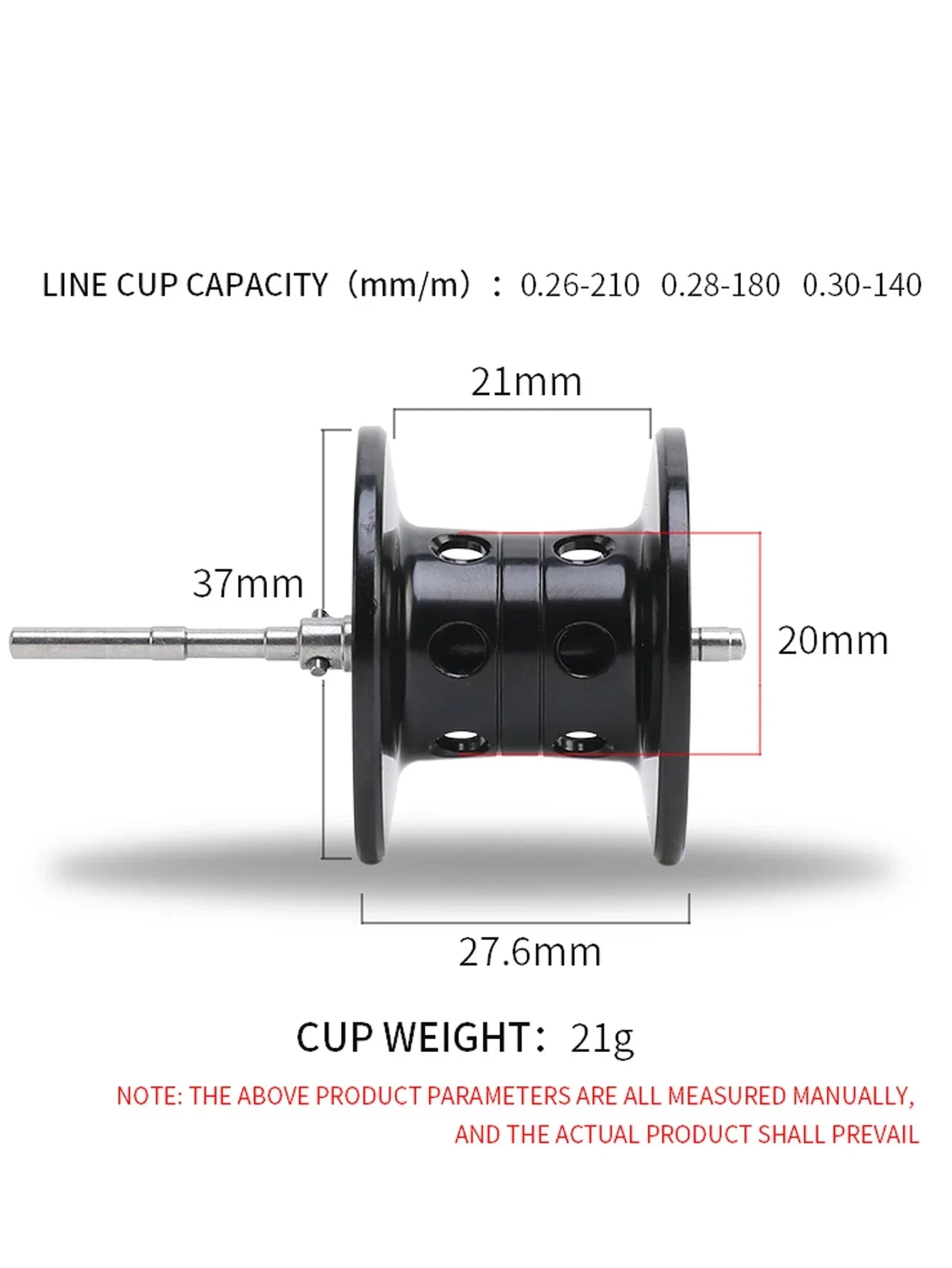 High Speed Baitcasting Reel with Magnetic Brake