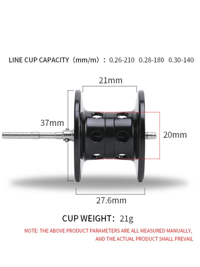 High Speed Baitcasting Reel with Magnetic Brake
