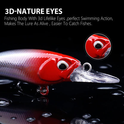 Deep Diving Japanese Minnow Crank Lure