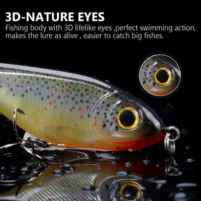 Slow Sinking Vib Wobbler for Pike and Perch