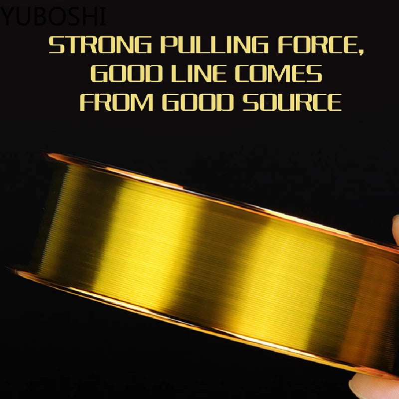 Strong Fluorocarbon Coated Nylon Fishing Line for Bass Fishing