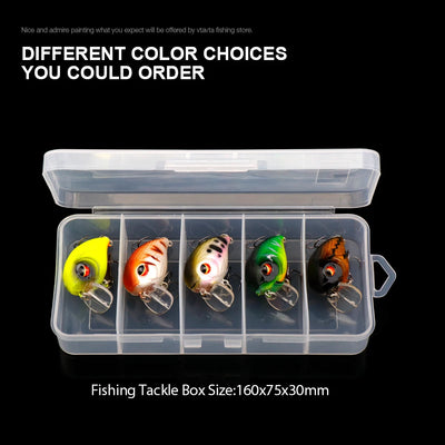 Mini Swing Crankbait Lure Set for Trolling