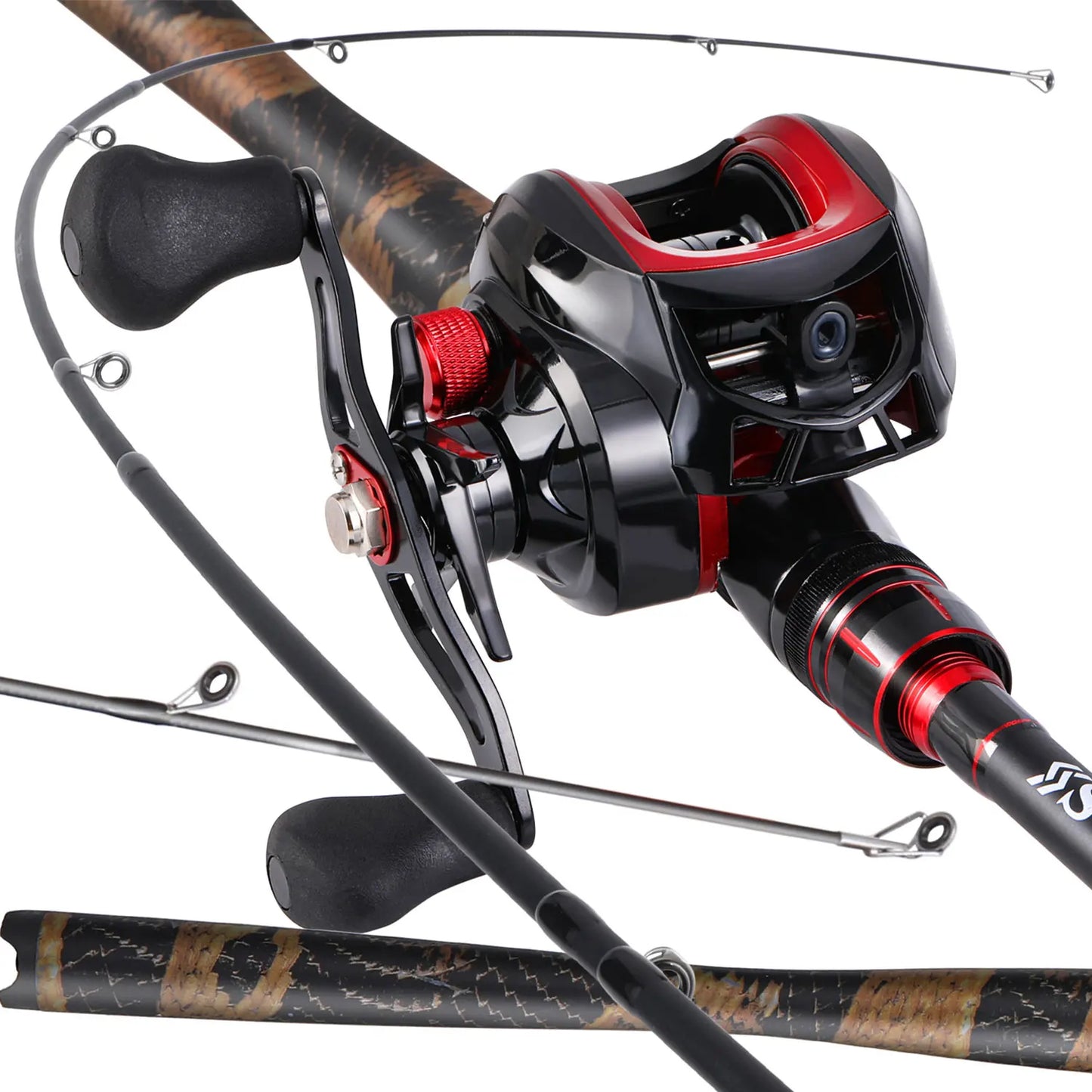 Portable Casting Combo with Rod and Reel