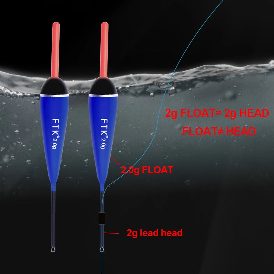 Light-Up Fir Fishing Floats for Carp