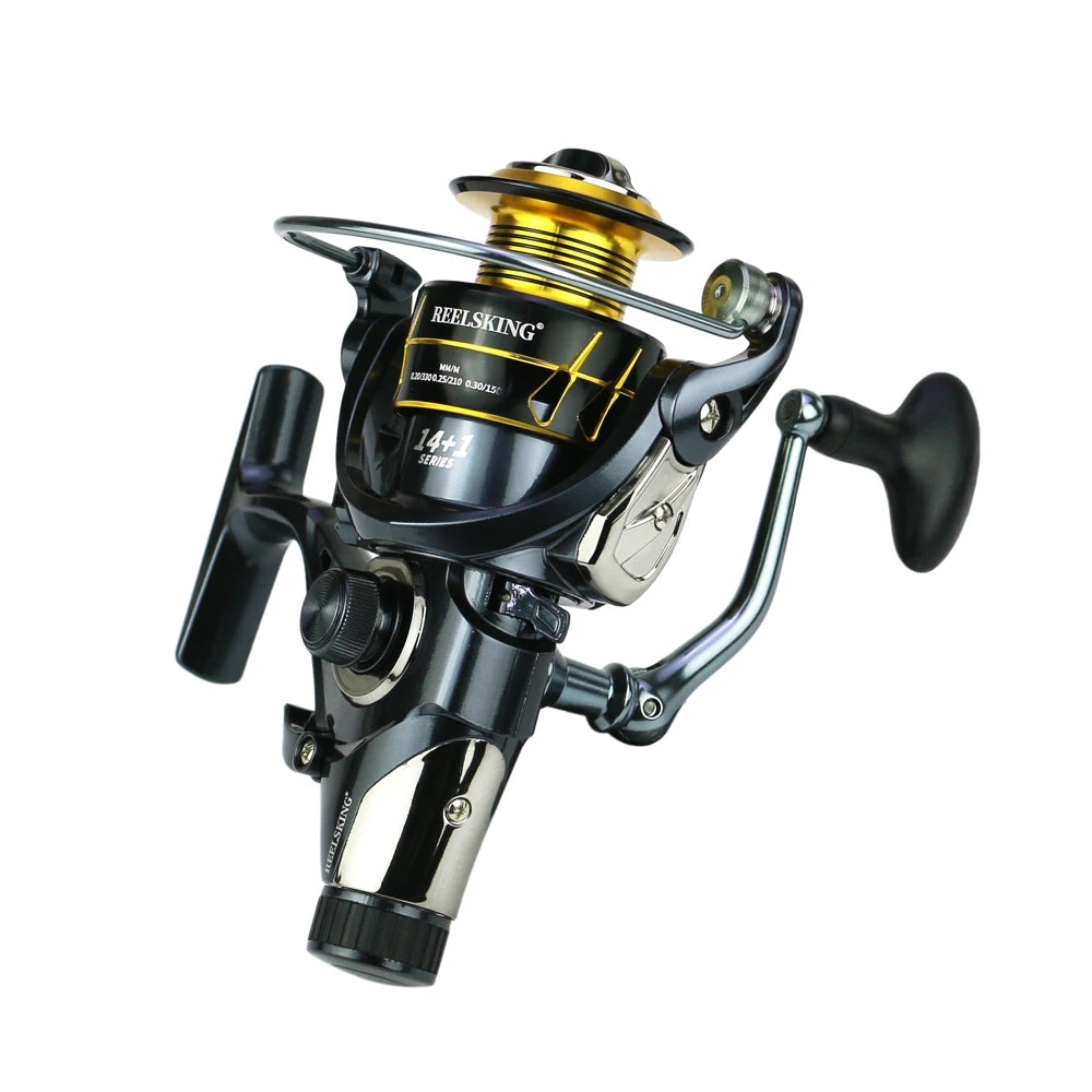 Double Brake Metal Spinning Reel for Carp Fishing