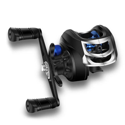 Colorful Baitcasting Reel with Metal Spool and High Drag