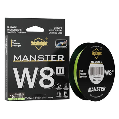 W8II Silicon Coated Braided Fishing Line