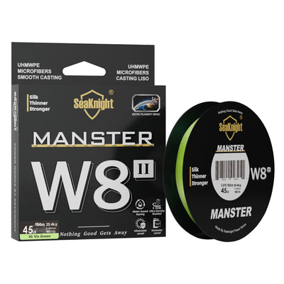 W8II Silicon Coated Braided Fishing Line