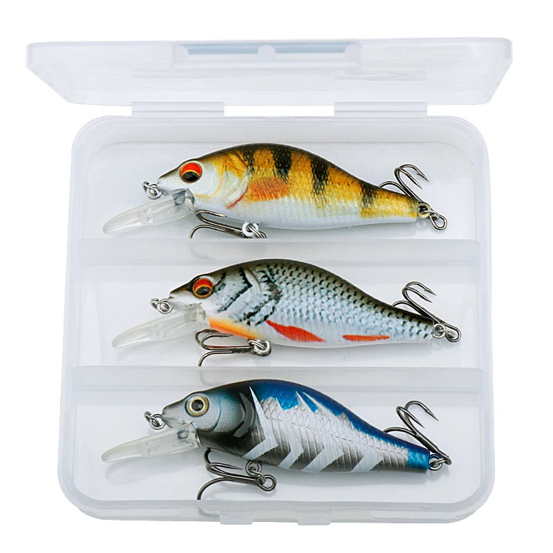 Floating Minnow Lure Set for Pike Fishing
