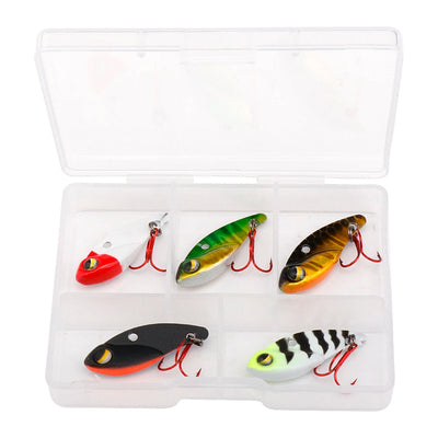Single Hook Spoon Jig Lure Mini Set