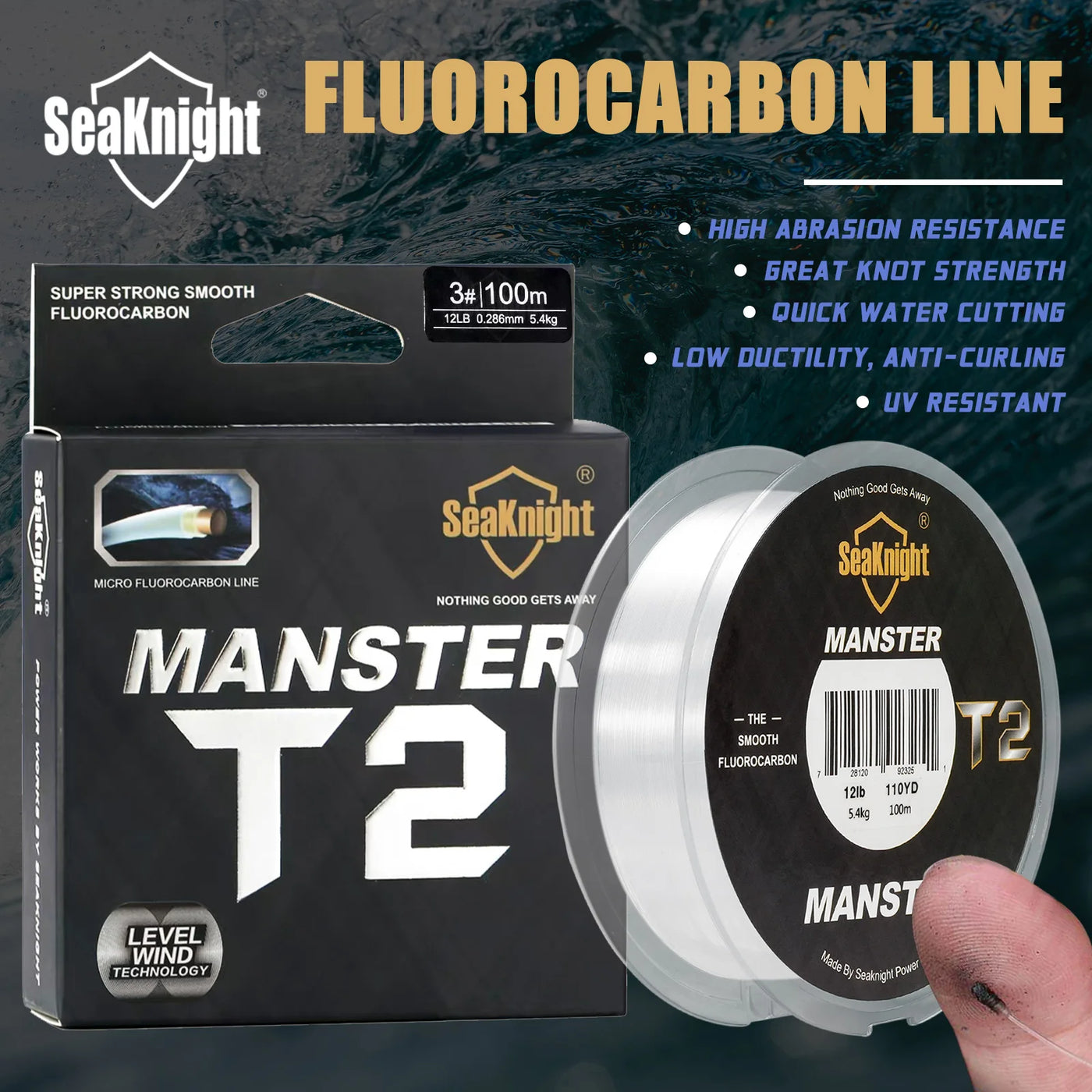MANSTER T2 Fluorocarbon Sinking Line