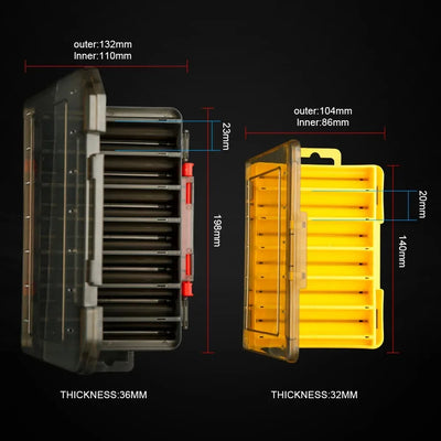 14 Compartment Fishing Tackle Storage Box