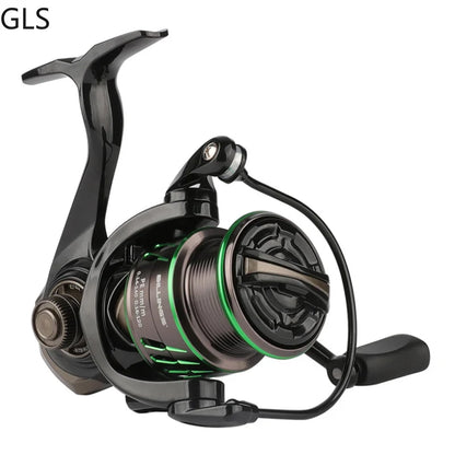 Soft Grip Saltwater Spinning Reel with Smooth Drag