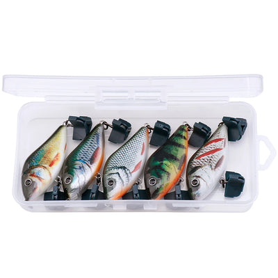 Slow Sinking Jerkbait Set with Swim Action