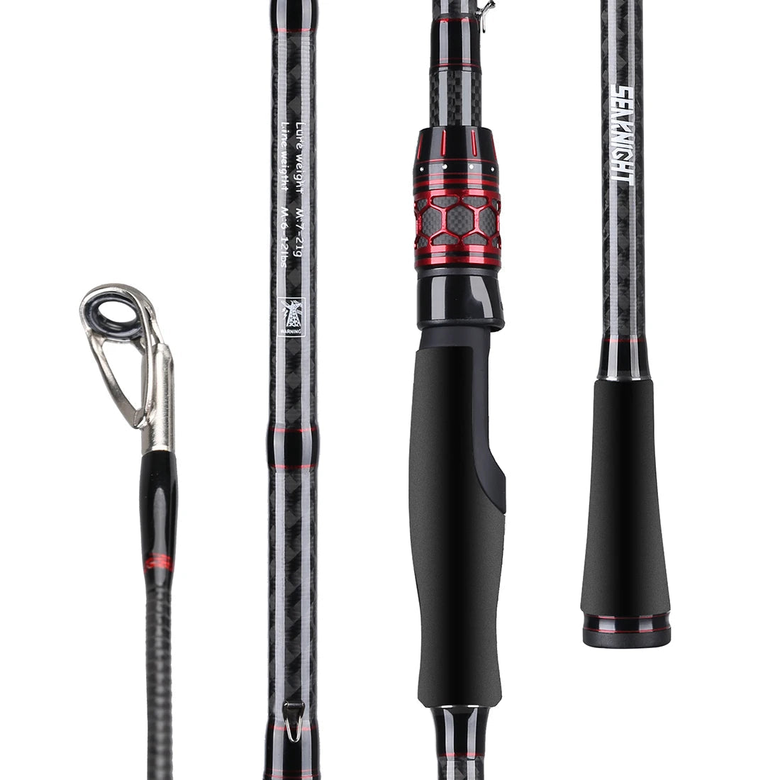 Kraken Series Carbon Lure Rod with FUJI Guides