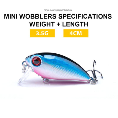 Mini Japanese Style Crankbait for Pike and Bass
