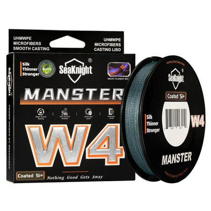 W4 Ultra-Thin 4 Strand Braided Fishing Line