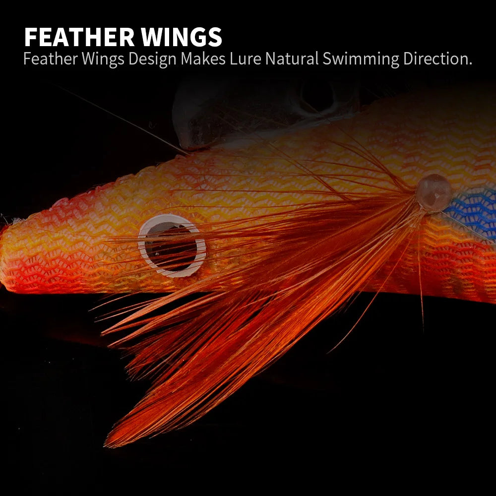Luminous Squid Jig for Sea and Octopus Fishing