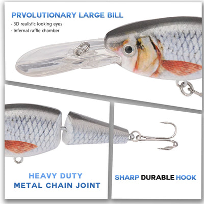 Soft Floating Shrimp Jigging Lures Set