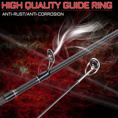 Ultralight Carbon Spinning Rod and Reel Combo