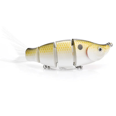 Jointed Soft Tail Sinking Swimbait Fishing Lure
