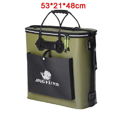 Collapsible Fishing Bucket Portable Water Bag Storage Tank