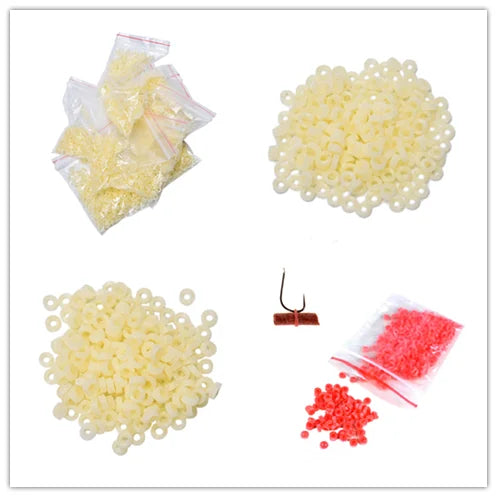 Bloodworm Bait Rubber Bands Set