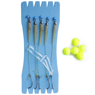 Ready Tied Carp Hair Rigs with Anti Tangle Hooks