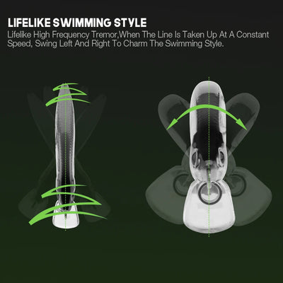 Sinking Minnow Crankbait for Trout and Bass